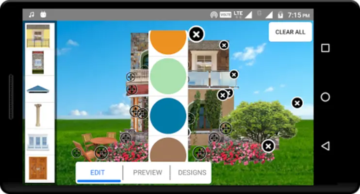 Home Exterior Color Selection android App screenshot 0